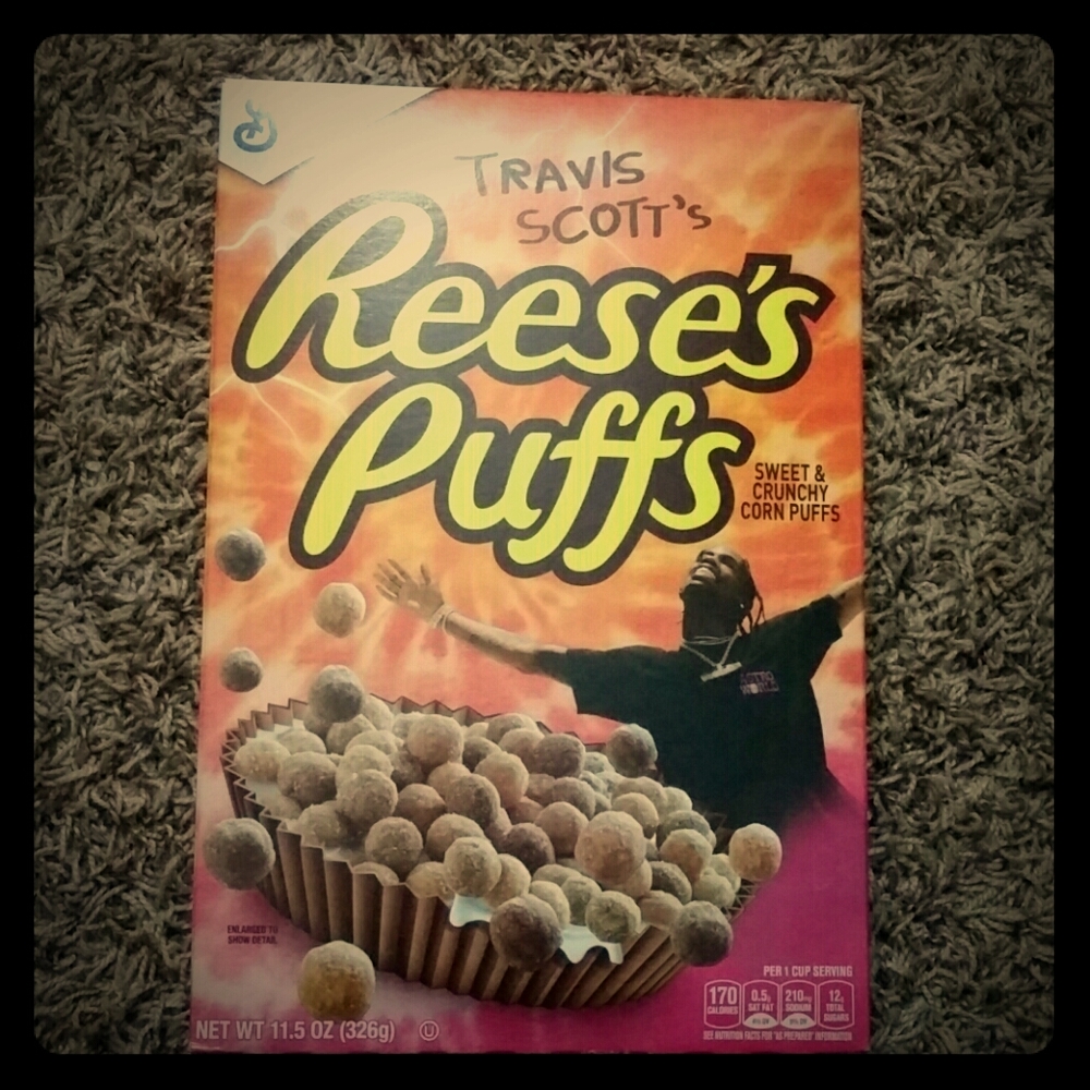 Travis Scott's Special Editon cereal